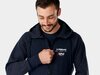 Santini Jacke Santini Trek-Segafredo Hoodie XS Dark Blue