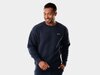 Trek Oberteil Trek Quilted Crewneck S Dark Navy