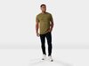 Trek Oberteil Trek Bicycle Tonal T-Shirt S Olive