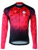 PEARL iZUMi ELITE Thermal LS Jersey SF Suisse Edition 2.0 red M