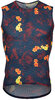 PEARL iZUMi Transfer Mesh SL Baselayer hot flowers M