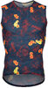 PEARL iZUMi Transfer Mesh SL Baselayer hot flowers S