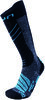 UYN Man Ski Comfort Fit Socks medium grey melange / azure 35-38