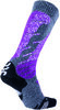 UYN Lady Ski All Mountain Socks medium grey melange / purple 37-38