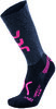 UYN Lady Run Compression Fly Socks anthracite / coral fluo 35-36