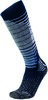 UYN Man Snowboard Socks dark blue / grey melange 39-41