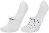 UYN Unisex Ghost 4.0 Socks 2Prs Pack white white/black 43-44