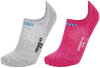 UYN Lady Sneaker 4.0 Socks 2Prs Pack light grey mel/pink 35-36